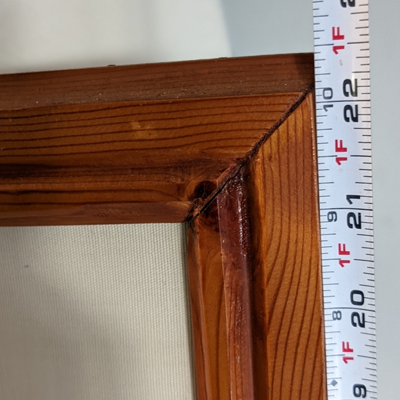 Vtg MCM Crewel‎ Needle Point Floral Bouquet Picture Large Wall Art 18" x 22" - Picture 14 of 14